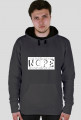 BLUZA (KAPTUR) NOPE - BLACK