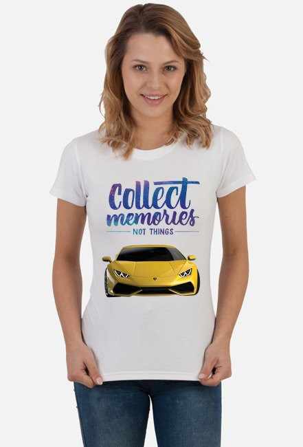 Lamborghini Huracan T-shirt Damski