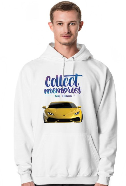 Lamborghini Huracan Bluza Z Kapturem Męska