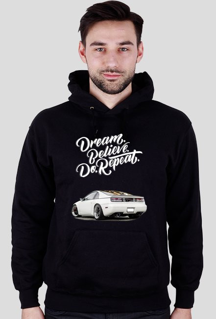 Nissan 300ZX Bluza Z Kapturem Męska