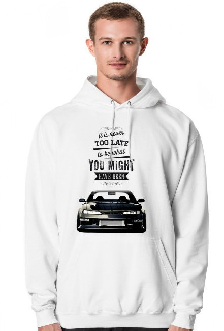 Nissan 200SX Bluza Z Kapturem Męska