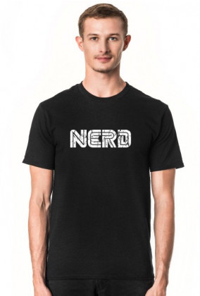 Śmieszna koszulka męska dobra na tani prezent dla programisty, informatyka, pod choinkę, na urodziny, na mikołajki - NERD