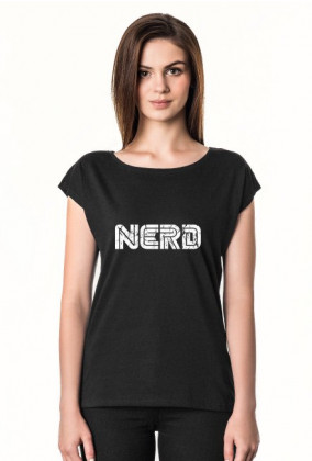 Koszulka damska tani prezent dla informatyka, programisty, pod choinkę, na mikołajki, na urodziny - NERD