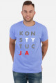Konstytucja koszulka granatowa niebieska t-shirt