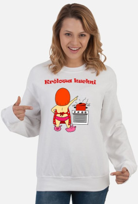 bluza unisex królowa kuchni