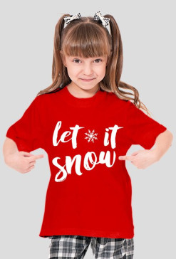 Koszulka: let it snow