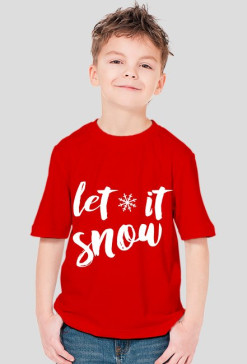 Koszulka: let it snow