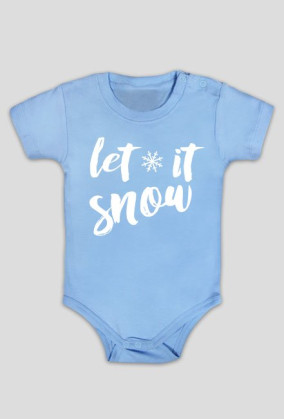 body niemowlęce: let it snow