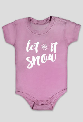 body niemowlęce: let it snow