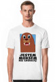 JESTEM MORSEM - LOGO KLATKA + PLECY