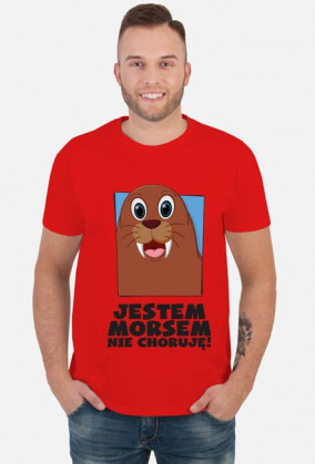 JESTEM MORSEM - LOGO KLATKA + PLECY