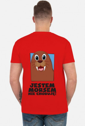 JESTEM MORSEM - LOGO KLATKA + PLECY