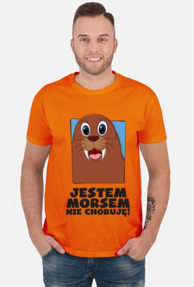 JESTEM MORSEM - LOGO KLATKA + PLECY