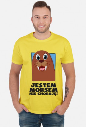 JESTEM MORSEM - LOGO KLATKA + PLECY