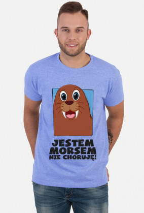 JESTEM MORSEM - LOGO KLATKA + PLECY