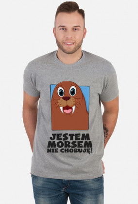 JESTEM MORSEM - LOGO KLATKA + PLECY