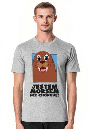 JESTEM MORSEM - LOGO KLATKA + PLECY