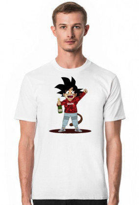 Koszulka Męska Bape Goku - Dragon Ball