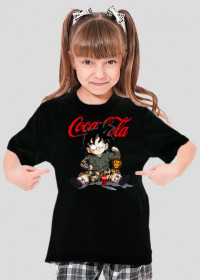 Koszulka dla dziewczynki Goku Cola - Dragon Ball Oferta Limitowana