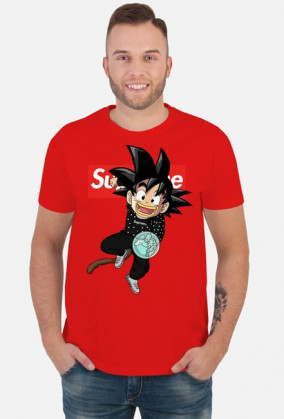 Koszulka Męska SuprimeGokuBlack - Dragon Ball Oferta Limitowana