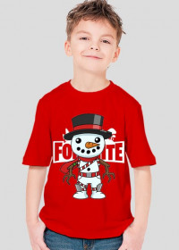 Koszulka dla chłopca Bałwanik - Fortnite Edycja Limitowana