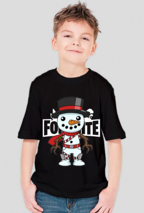 Koszulka dla chłopca Bałwanik - Fortnite Edycja Limitowana