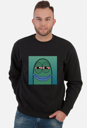 Męska bluza z dłułgim rękawem logo