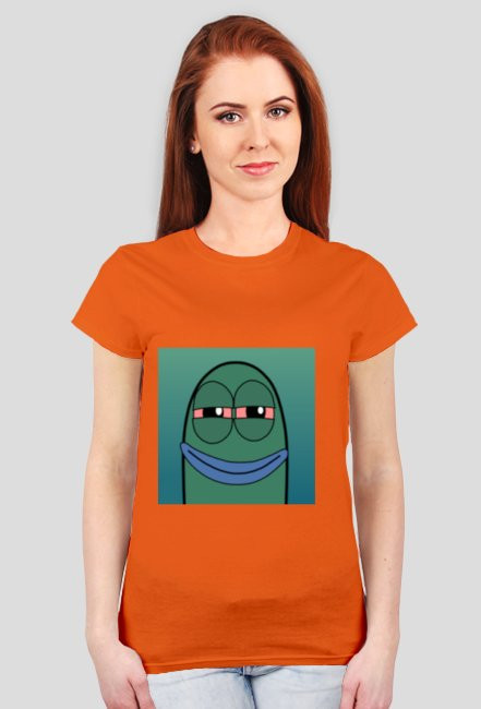 Damski T-shirt z logo