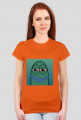 Damski T-shirt z logo