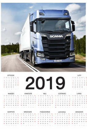 Kalendarz 2019 SCANIA