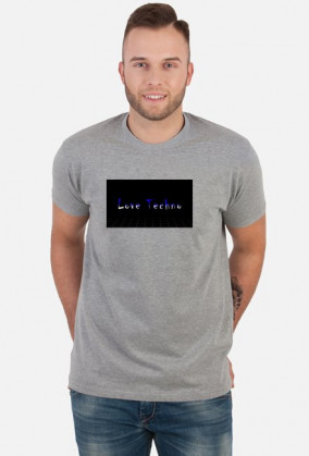 T-shirt Love Techno