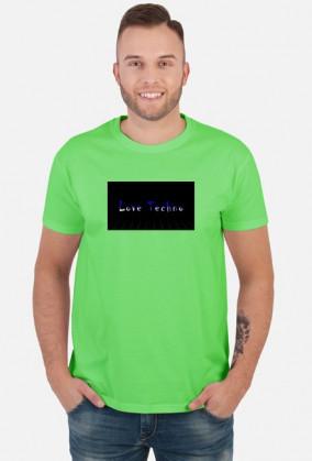T-shirt Love Techno