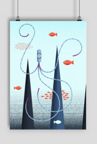 Plakat - Ośmiornica