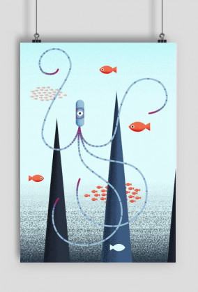 Plakat - Ośmiornica