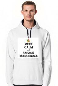 Męska bluza z kapturem keep calm