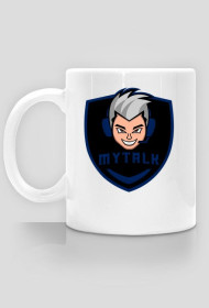 Niebieskie Logo - Kubek | MyTalk.PL