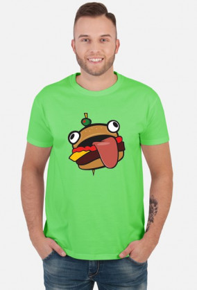 Męska Koszulka Burger - Fortnite Limited Edition
