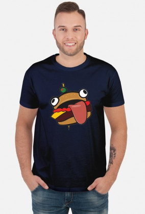 Męska Koszulka Burger - Fortnite Limited Edition