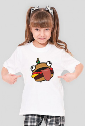 Dla dziewczynki Koszulka Burger - Fortnite Limited Edition