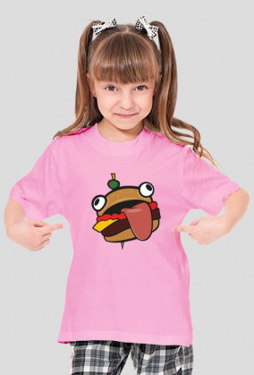 Dla dziewczynki Koszulka Burger - Fortnite Limited Edition