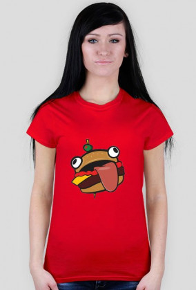 Kobieca Koszulka Burger - Fortnite Limited Edition