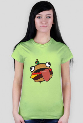 Kobieca Koszulka Burger - Fortnite Limited Edition