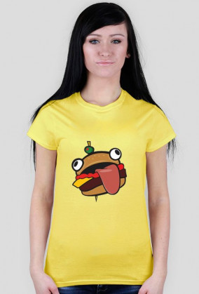 Kobieca Koszulka Burger - Fortnite Limited Edition