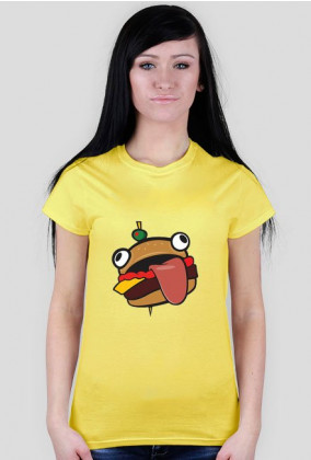 Kobieca Koszulka Burger - Fortnite Limited Edition