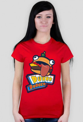 Damska Koszulka Durr Burger - Fortnite Limited Edition