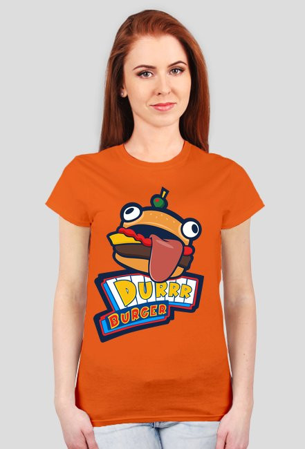 Damska Koszulka Durr Burger - Fortnite Limited Edition