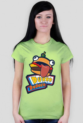 Damska Koszulka Durr Burger - Fortnite Limited Edition