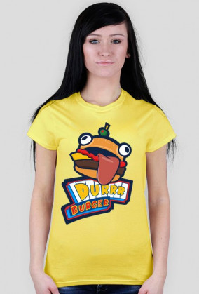 Damska Koszulka Durr Burger - Fortnite Limited Edition
