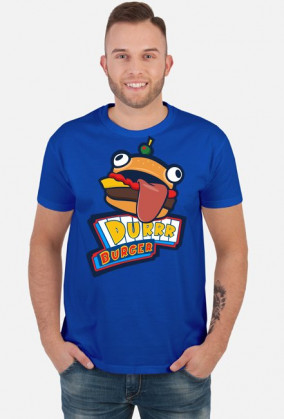 Męska Koszulka Durr Burger - Fortnite Limited Edition