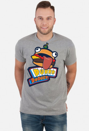 Męska Koszulka Durr Burger - Fortnite Limited Edition